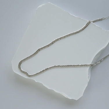 950 Sterling Silver Cuban Link Chain 4mm